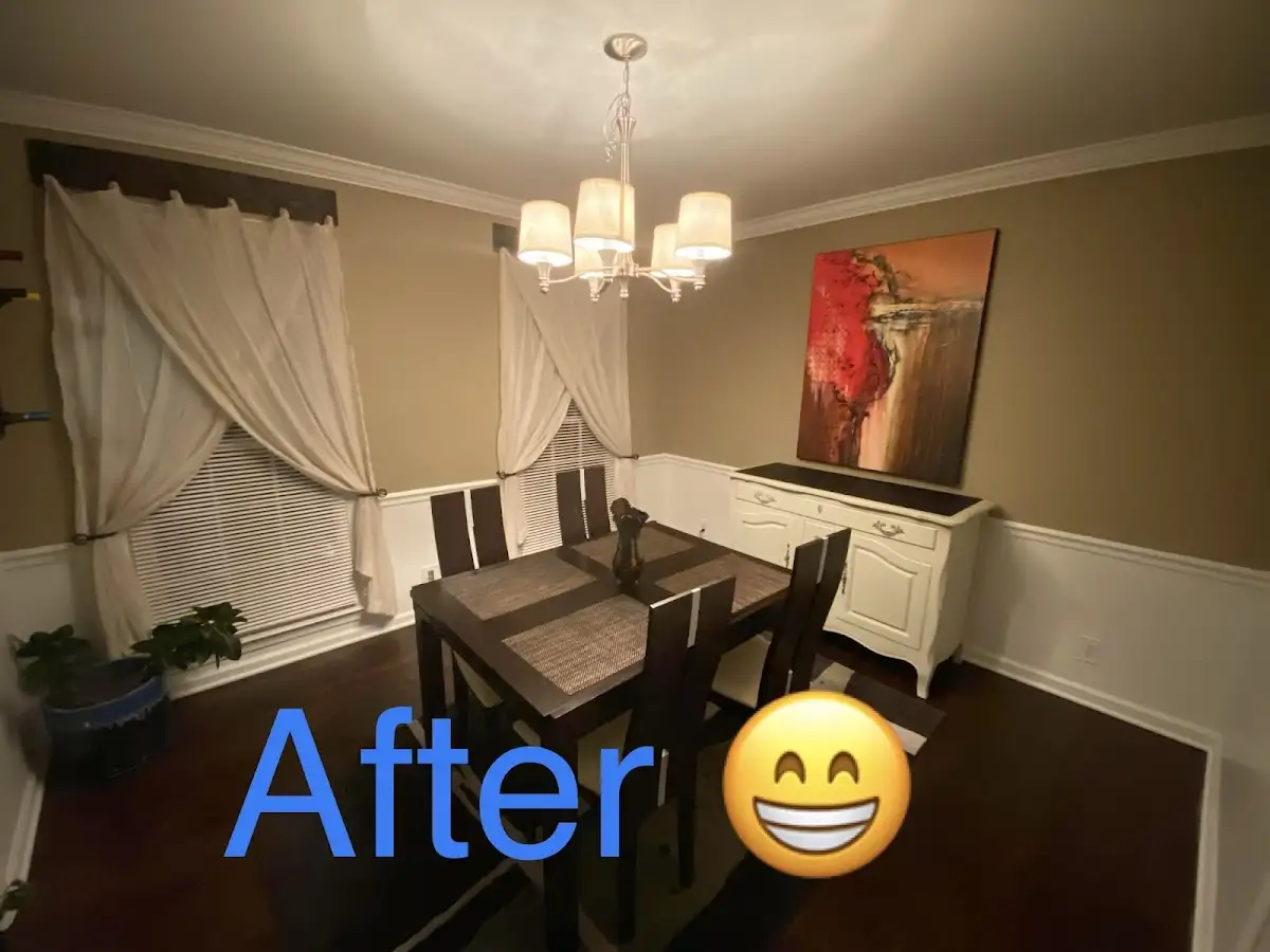 Professional dining room restoration after water damage in Hayden
